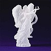 Polyresin Frosted Sculpture - Angel